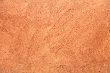 Brown paper with brush strokes and dust, texture backgroundの写真素材