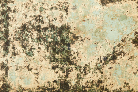 Old paper, scratched with faded writings texture backgroundの写真素材