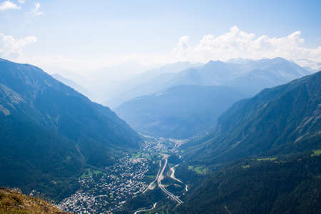 Courmayeurの写真素材