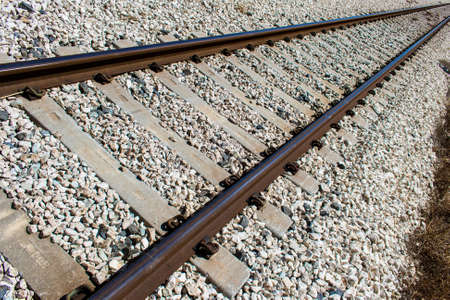 Railway to infinityの写真素材