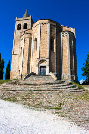 Santa Maria della Rocca Offidaの写真素材
