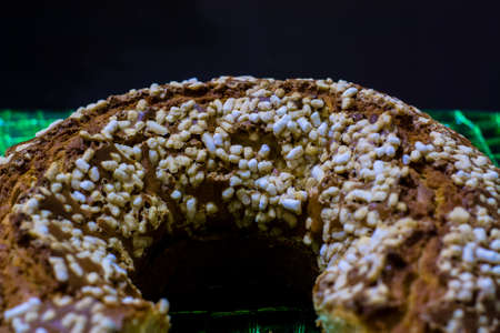 picture of italian homemade ciambelloneの写真素材