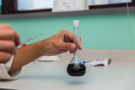 chemical experiment labの写真素材