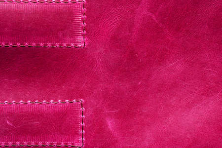 Abstract background. Fragment of a leather product. Space for lettering and designの写真素材