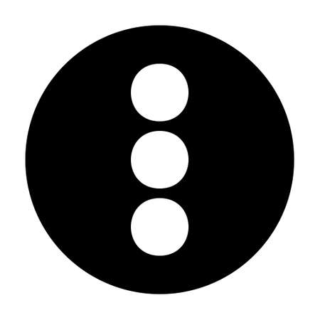 More icon in solid style for any projects, use for website mobile app presentationのイラスト素材