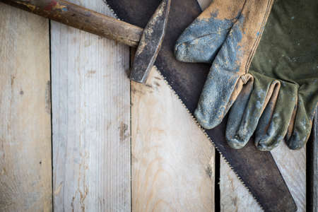 Handyman tools, diy concept