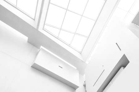 Abstract interior design background, architecture conceptの写真素材