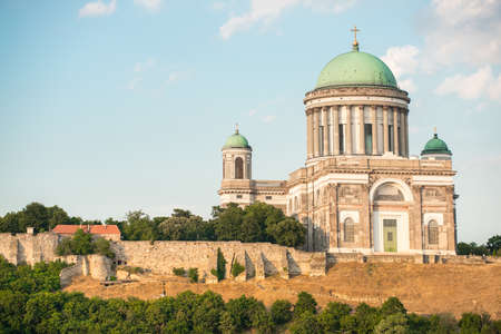 Basilica in Esztergom, Hungaryの写真素材