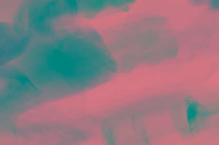 Abstract Pacific Pink and Turquoise Light Effect Background. Multicolored light leak. Abstract Blurred Pink Background.の写真素材