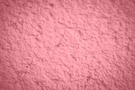 Pink rough wall texture background with copy space. Abstract pacific pink texture background.