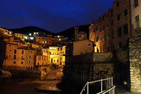 The country of Tellaroの写真素材