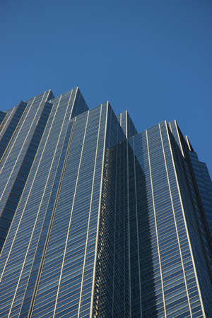 Houston, Texas â€“ June 20, 2016: The Williams Tower in Downtown Houston, Texas closeups.