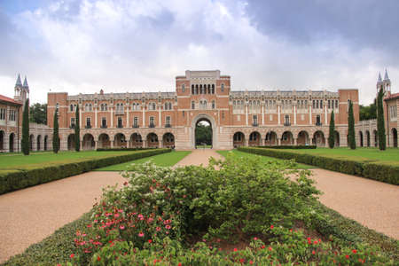 Houston, Texas â€“ June 20, 2016: Rice University private research university in Houston,...