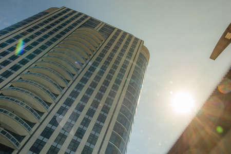 HOUSTON, TEXAS - March, 2022: 
 Houston buildings in the cityのeditorial素材