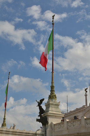 Parliament Rome Italy architecture old government politicsの写真素材