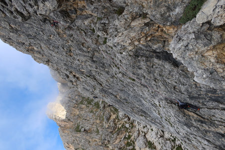 Dolomites Italy panoramic view climbing rocks scenery Alps Alpine. High quality photoの写真素材
