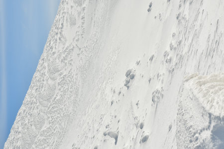 Mt Yotei Vulcano panoramic views winter ascent ski touring Hokkaido Japan. High quality photo