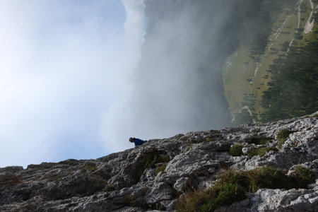 Rock climbing dolomites italy alps outdoor sportsの写真素材