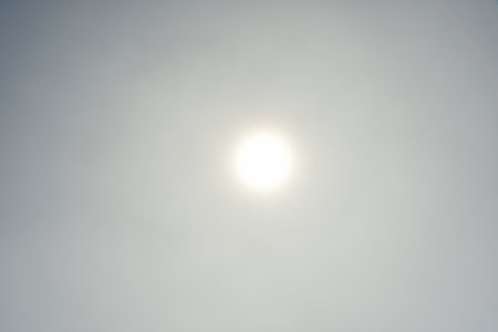 Puyehue summit views in winter white out snow storm wind.の写真素材
