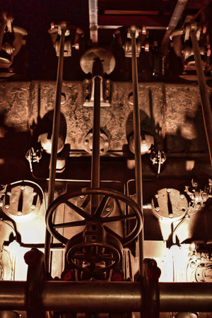 World Heritage Voelklinger Huette ironworks industrial factory historic steel. High quality photo