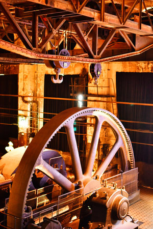 World Heritage Voelklinger Huette ironworks industrial factory historic steel giant machineenergy...