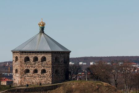 The redoubt Skansen Kronan in Gothenburg, Sweden. Built in the later half of the 17th century. Photo taken 2015-04-03.のeditorial素材