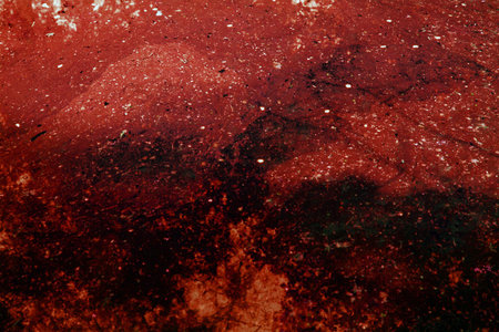 Red space abstract textureの写真素材