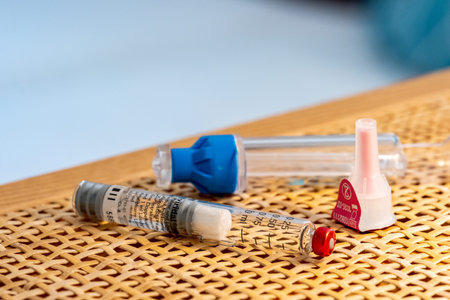 Injection set of potency drug Viridalのeditorial素材