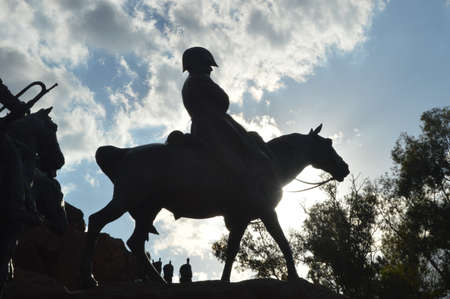 Monument in Mendoza Argentina.のeditorial素材
