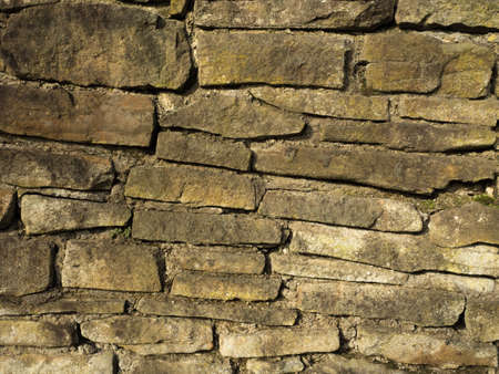 old stone wall close-up / detail