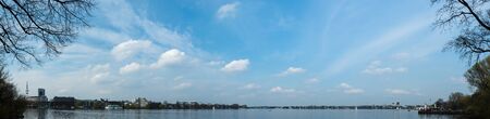 Panorama Binnenalster Hamburg, Germany
