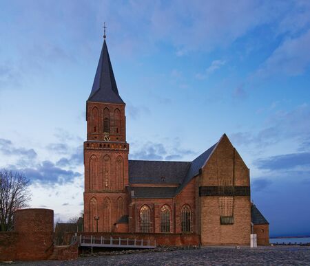 St. Martini church, Emmerich am Rhein, Germanyの写真素材