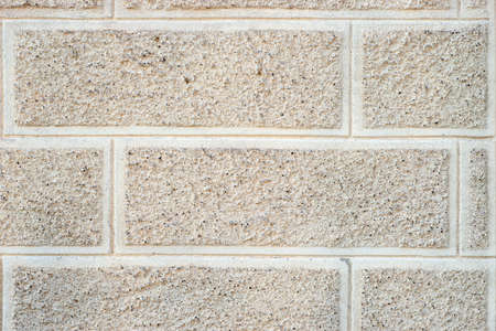 White brick wall background texture