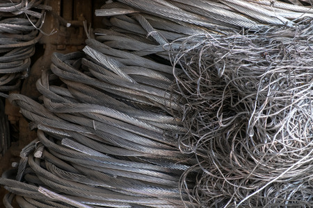 stainless steel cable reelsの写真素材