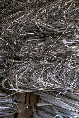 stainless steel cable reelsの写真素材