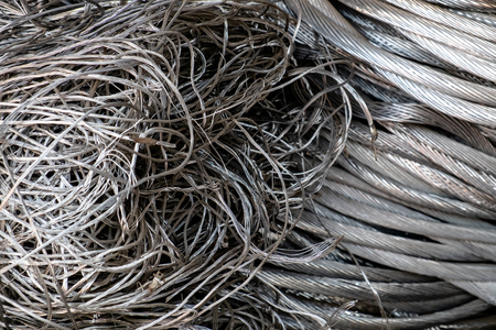 stainless steel cable reelsの写真素材