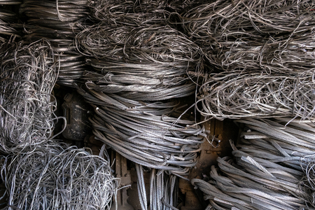 stainless steel cable reelsの写真素材