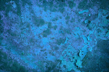 Blue abstract grunge texture background pattern with copy space