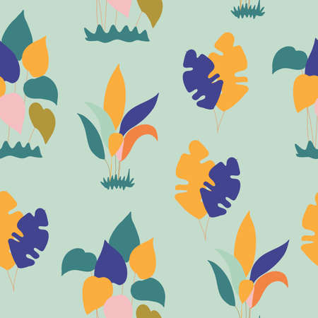 Beautiful flower composition, vector elementsのイラスト素材