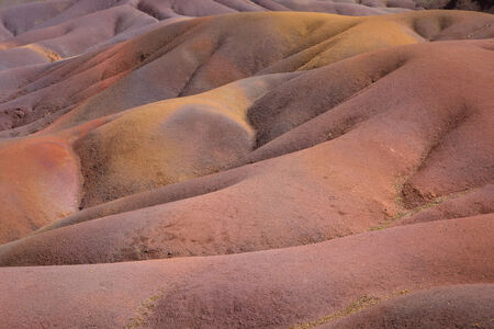 Seven Coloured Earth  Mauritius, Chamarel の写真素材