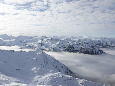 Kitssteynhorn glacier in the Alps 
