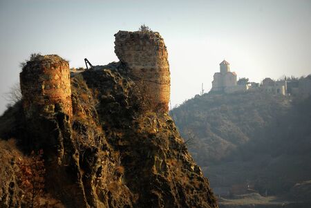Tbilisi in Georgia - the old city centerの写真素材