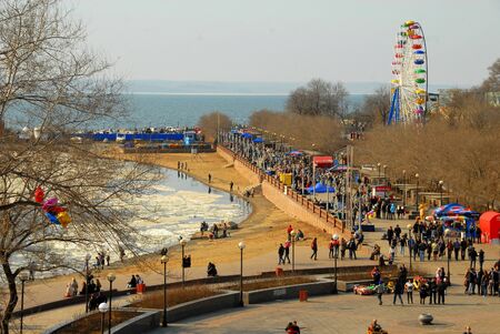 Russia - the beautiful city of Vladivostok - Far Eastのeditorial素材