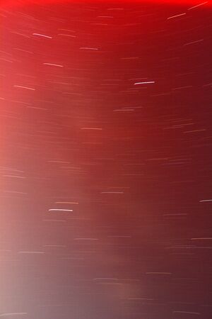 night sky and stars in the Carpathian mountainsの写真素材