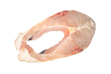 Sliced steak raw fish carpの写真素材