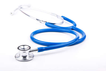 Medical stethoscope to listen to the heart and lungsの写真素材