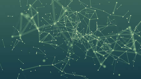 Colored geometry abstract background
