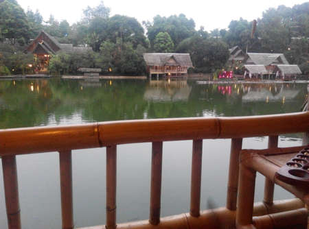 Cottage with a lake view and a good place to retreat from crowded cityのeditorial素材