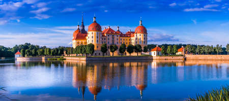 Moritzburg Castle in summerのeditorial素材