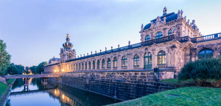 Dresden Zwinger Crown Gateのeditorial素材